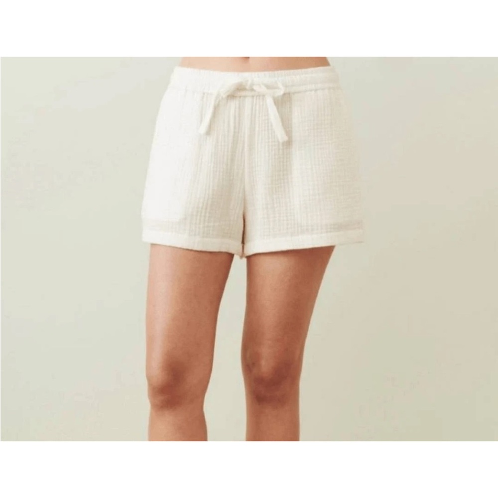 NWT playa white gauzy shorts Jenni Kayne White High Waist Women